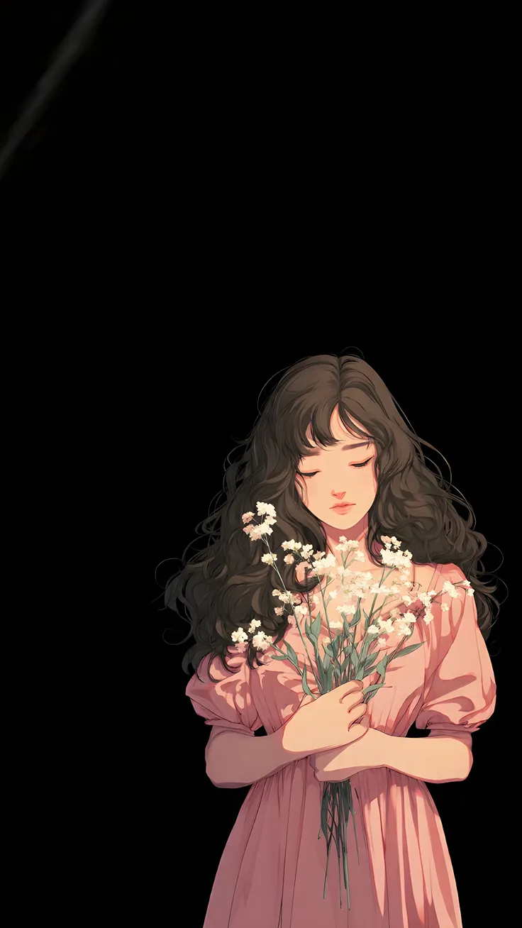 Soft Smile in Quiet Light