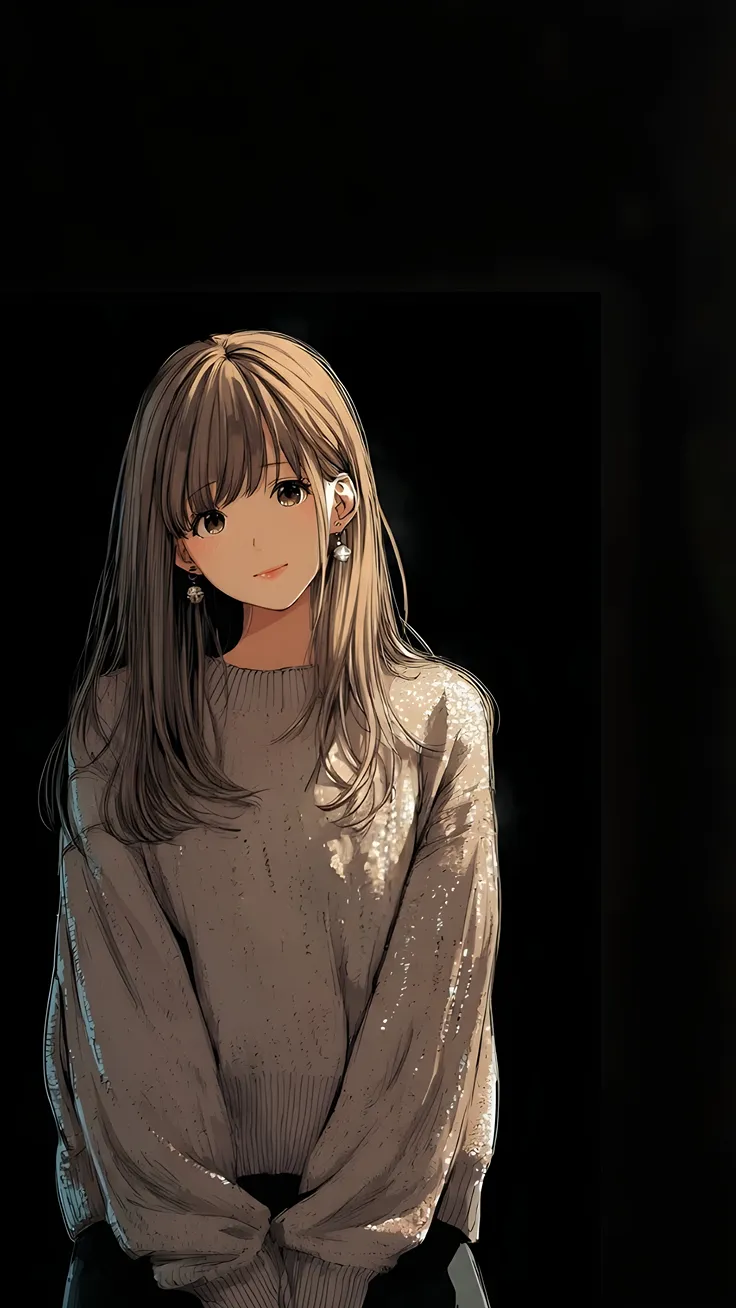 Silent Aura Dark Aesthetic Anime Portraits