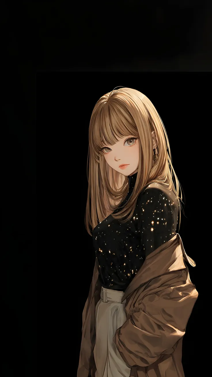 Silent Aura Dark Aesthetic Anime Portraits