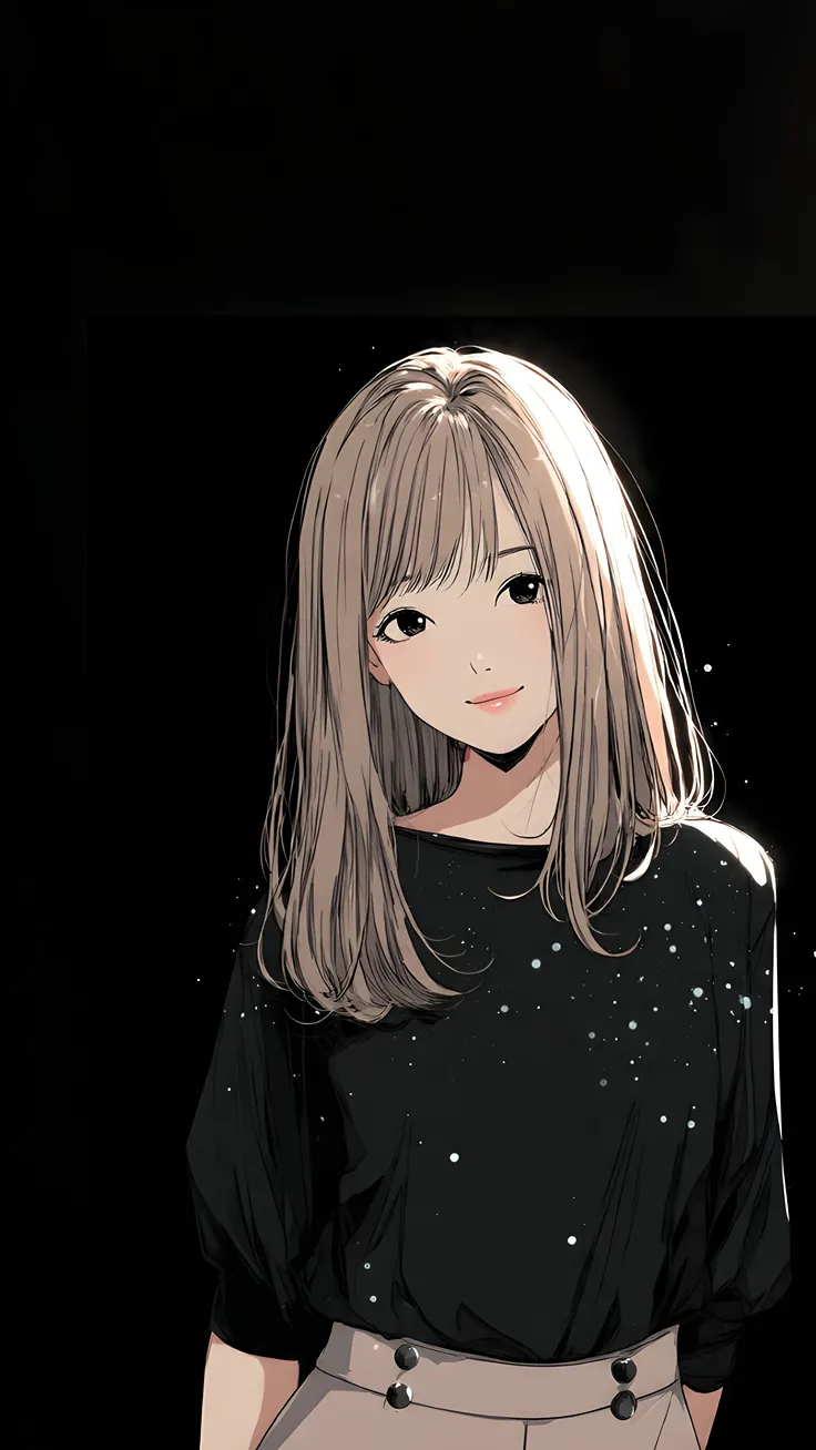 Silent Aura Dark Aesthetic Anime Portraits