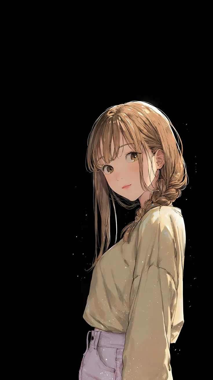 Silent Aura Dark Aesthetic Anime Portraits