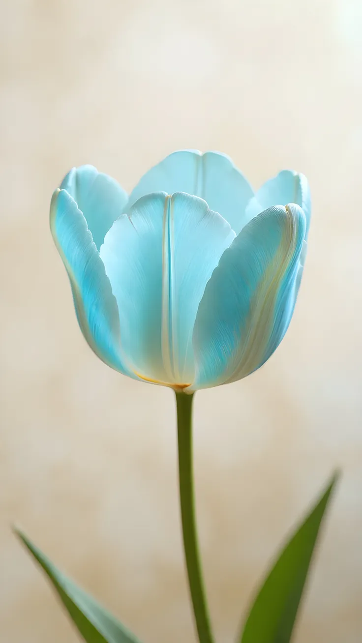 Pastel Tulip Soft Spring Floral Wallpaper 4k