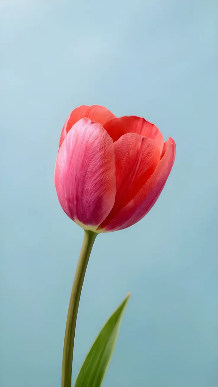 Pastel Tulip Soft Spring Floral Wallpaper 4k