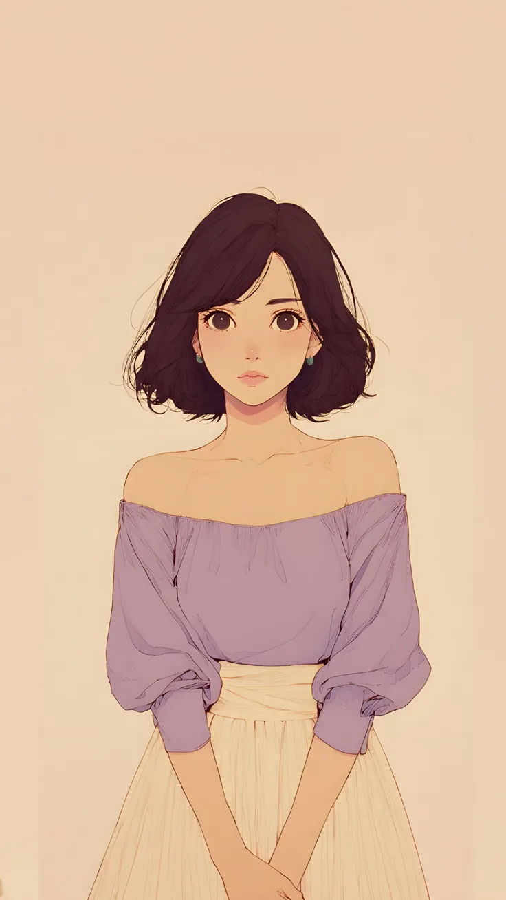 Dreamy Daisy Girl Wallpaper