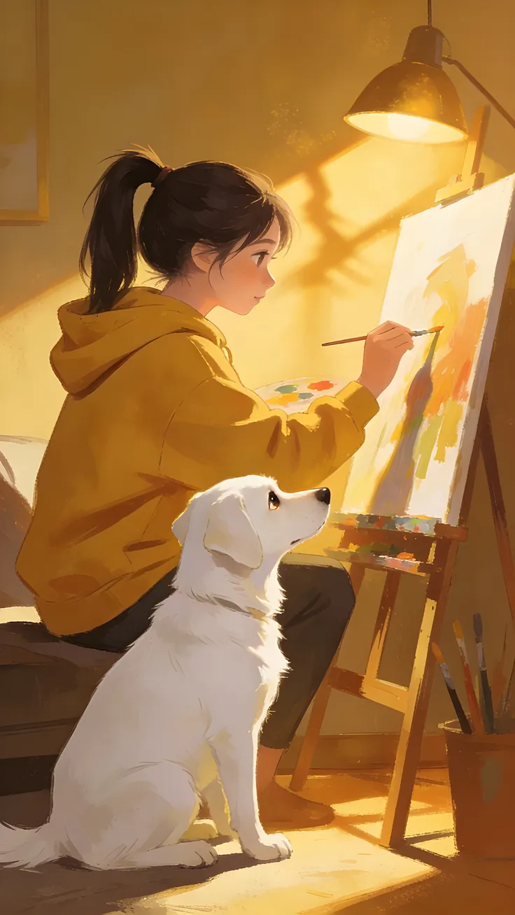 Warm Sunsets & Soft Paw Moments