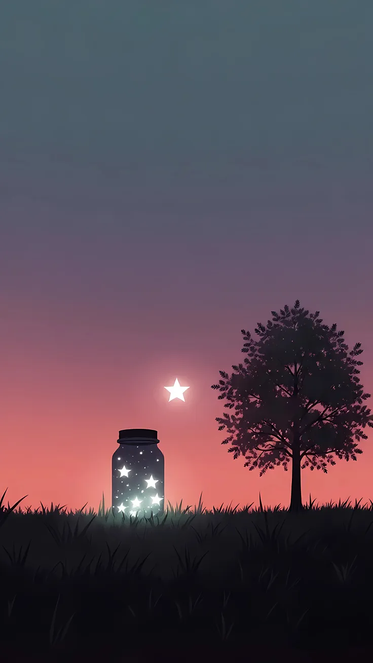 Aesthetic Sunset Silhouette Wallpaper