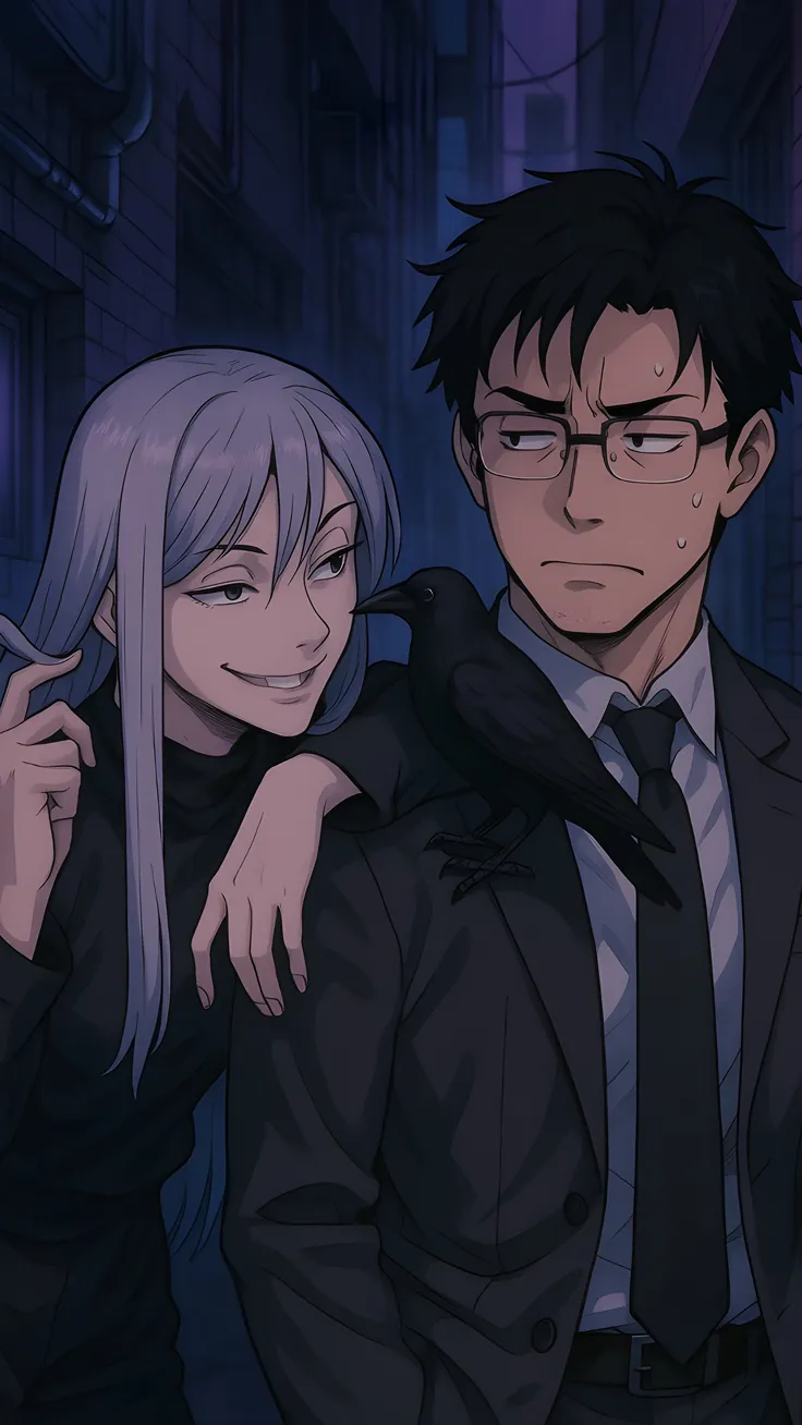 Fanart of Mei Mei and Atsuya Kusakabe from the series Jujutsu Kaisen.