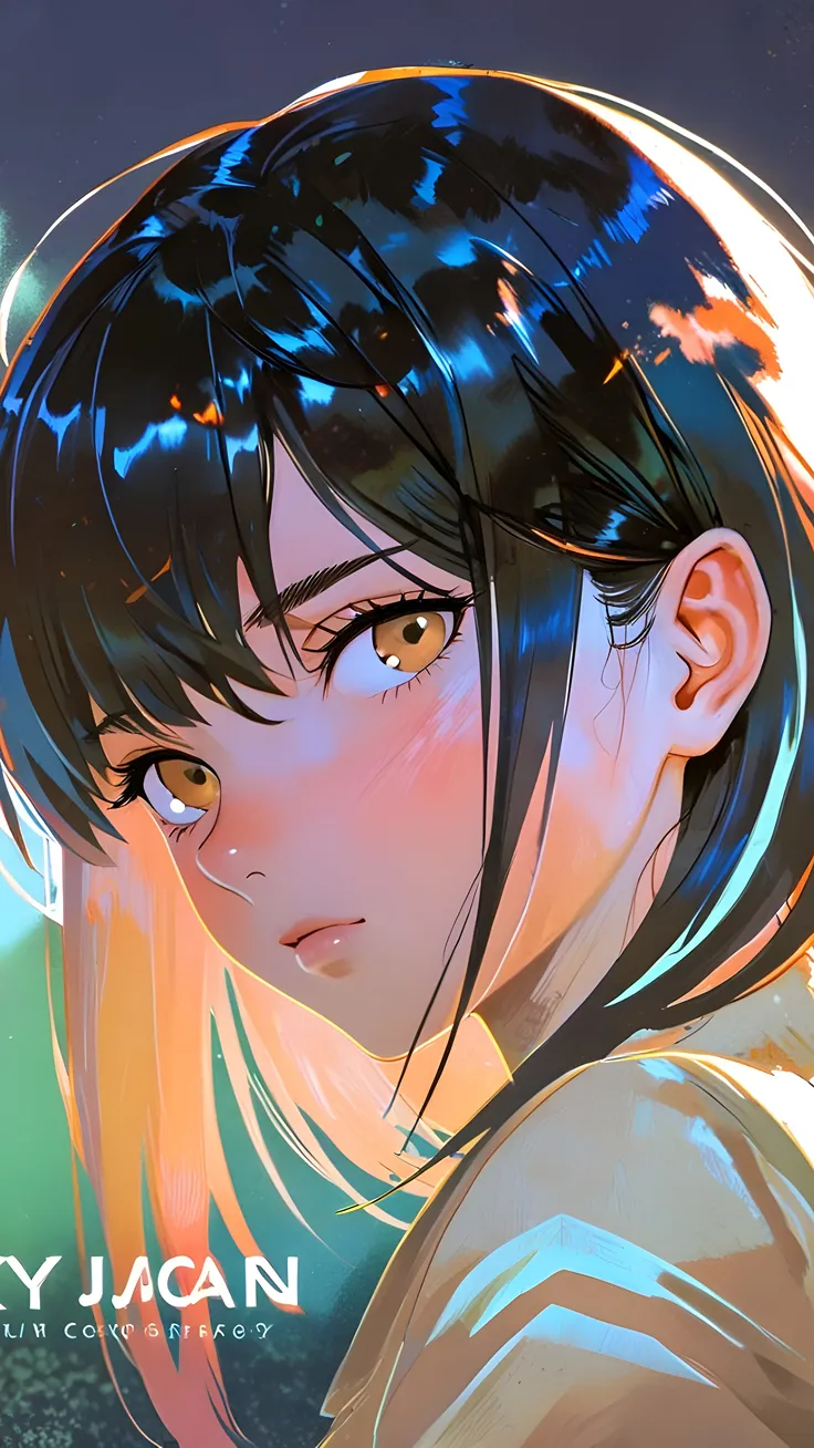 Besutiful anime girl 