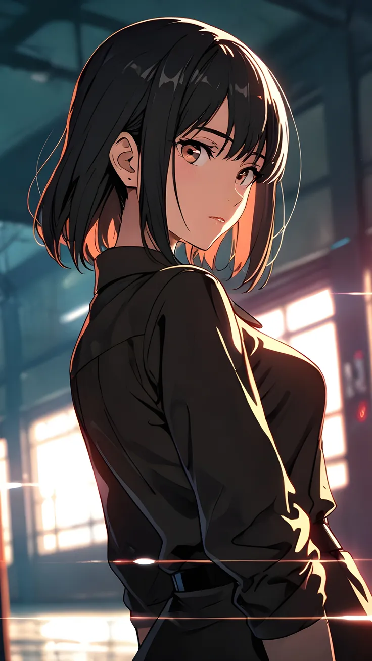 Beautiful anime girl 