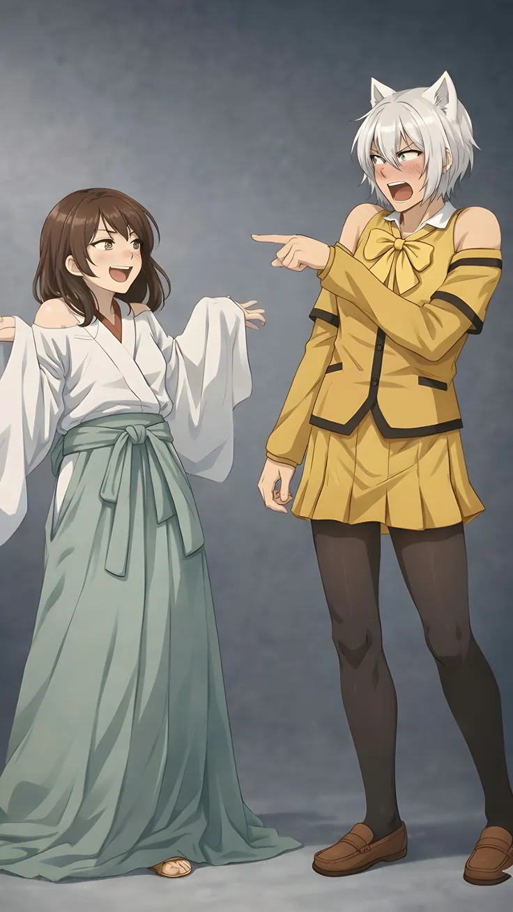 Anime swap challenge of tomoe and nanami momozono