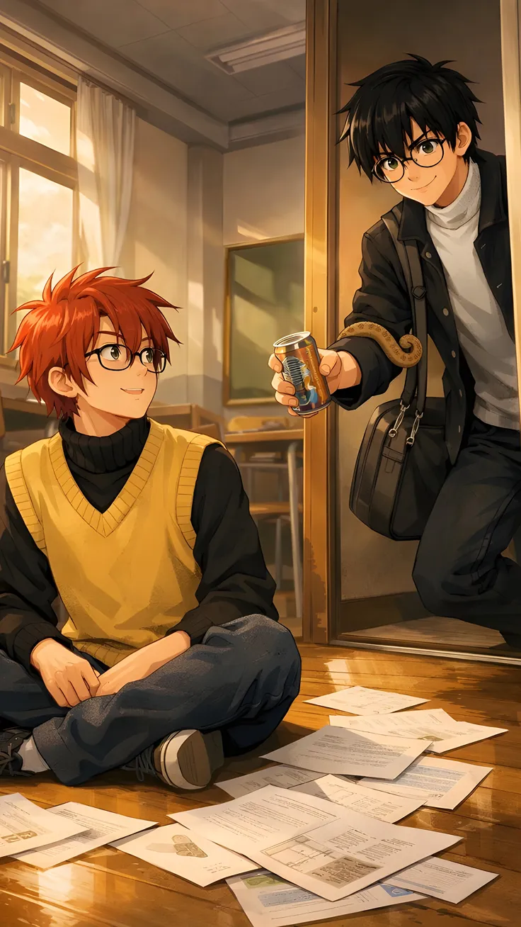 Anime fanart of Kaito (Detective Conan)and Kaito (Ano Natsu de Matteru)