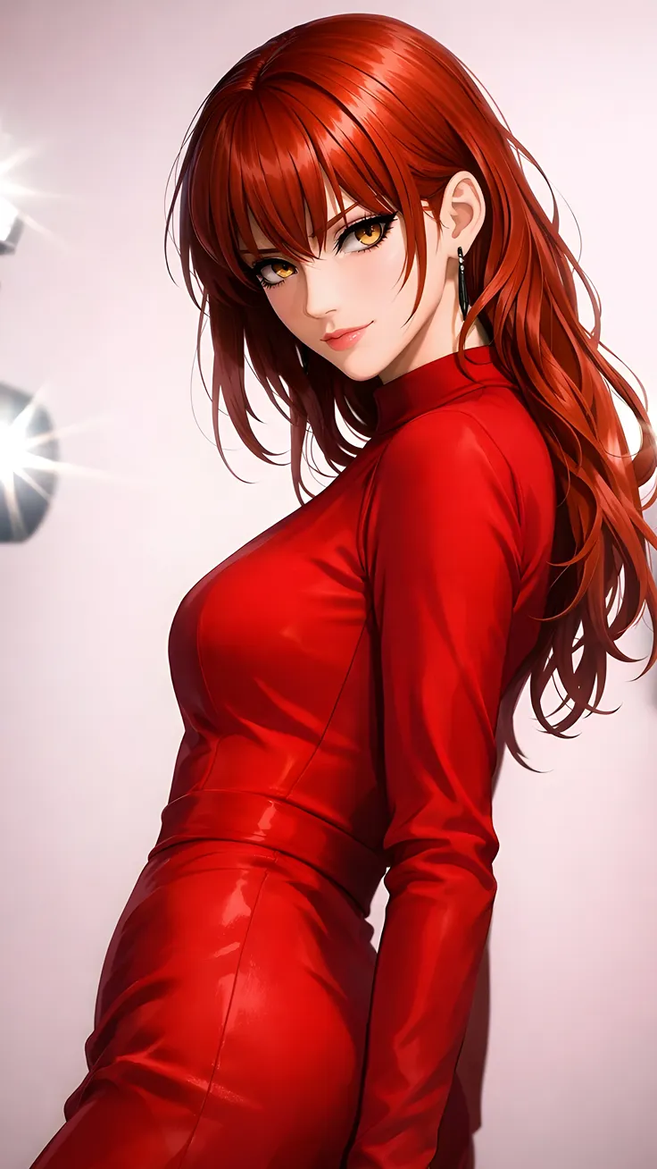 Anime character model makima ai