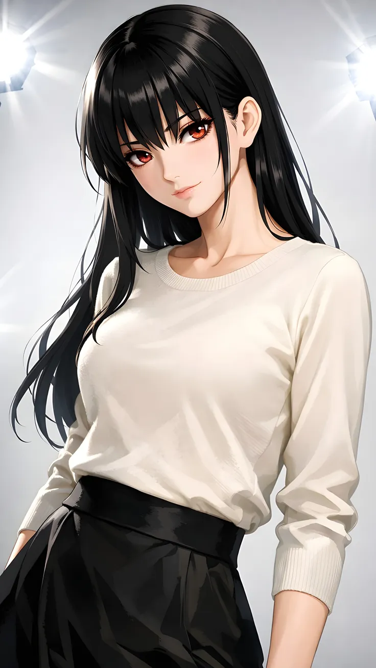 Anime character as model yor ai