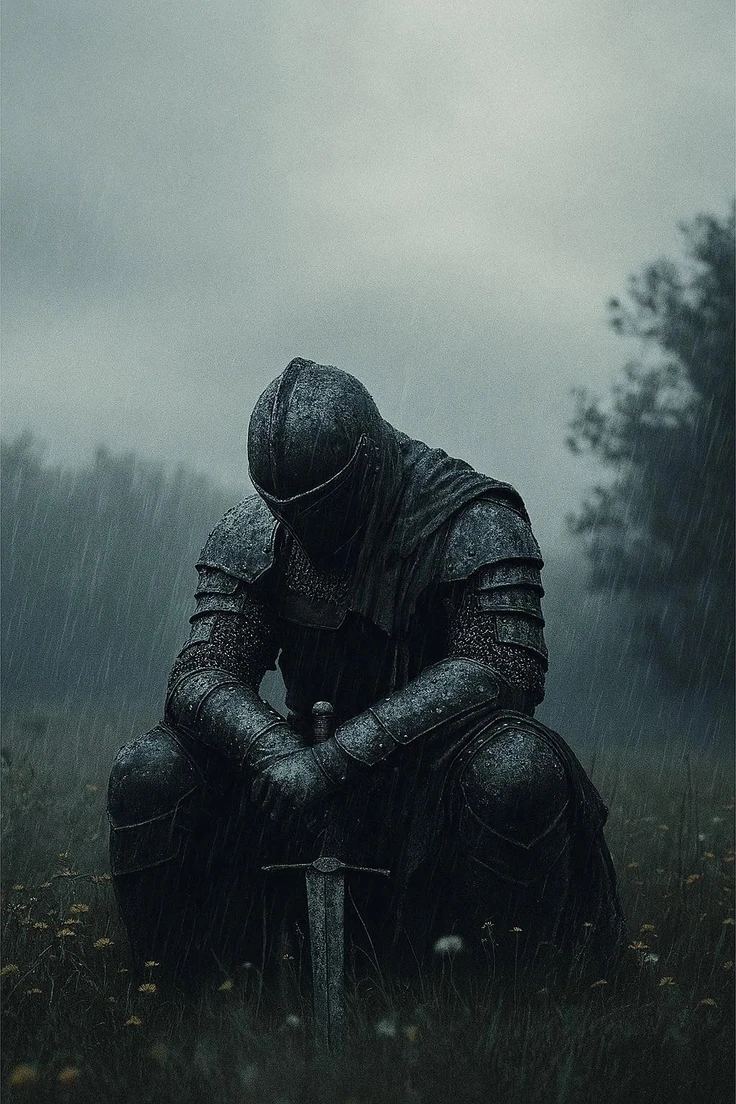 The lonely knight