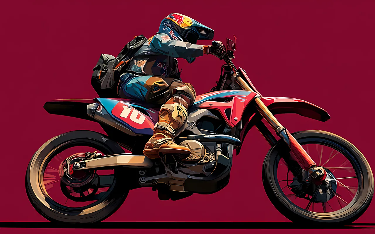 Motocross Illustration 