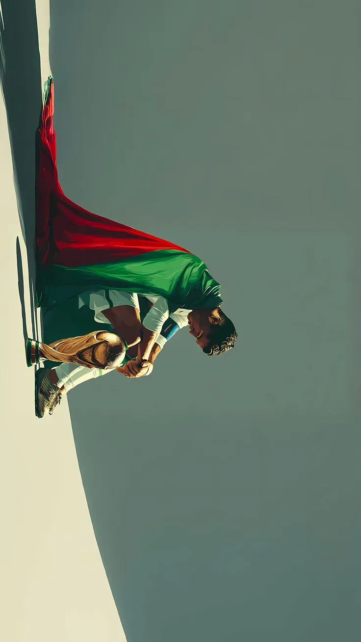 Cristiano Ronaldo with World cup