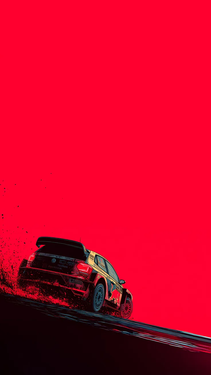 Volkswagen polo aka Golf gt drifting