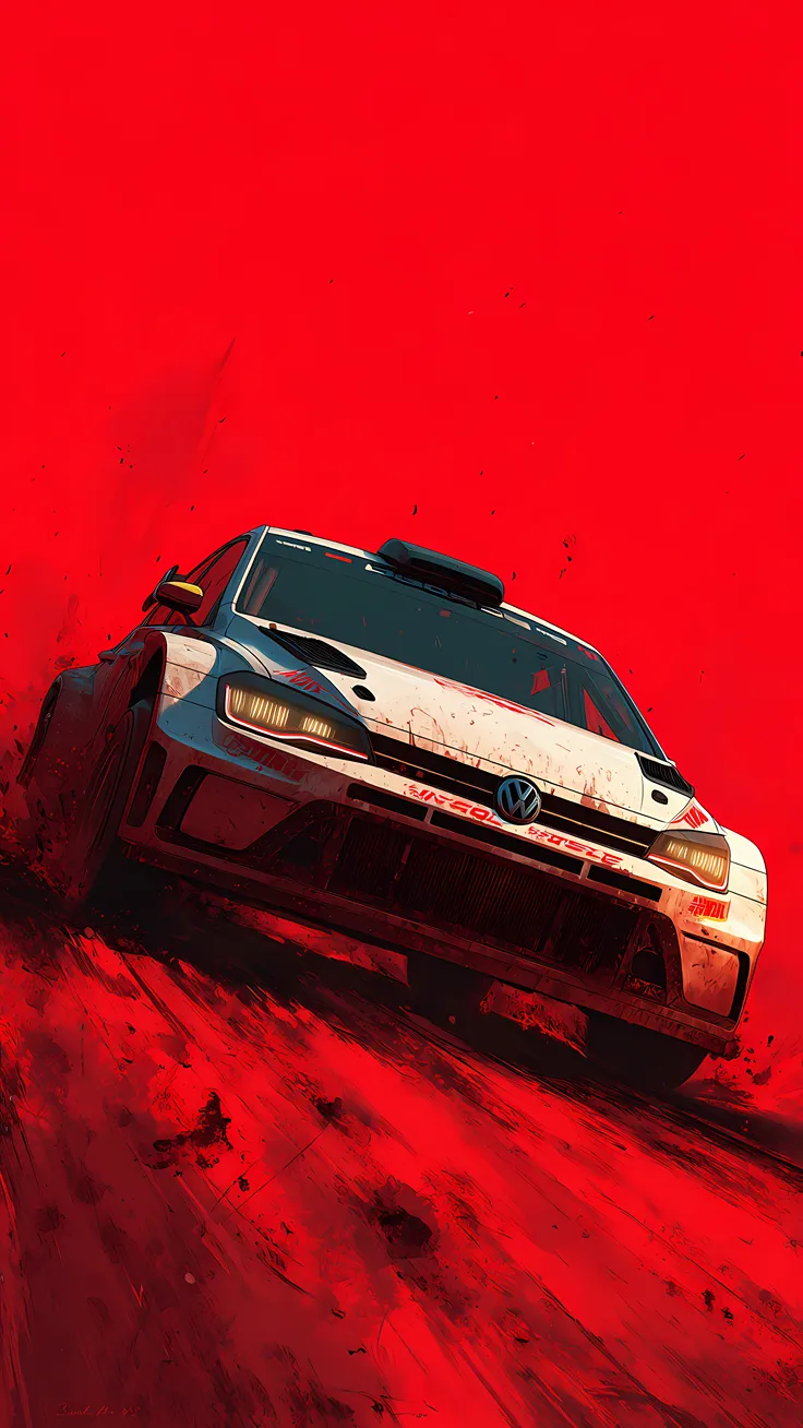 Volkswagen polo aka Golf gt drifting