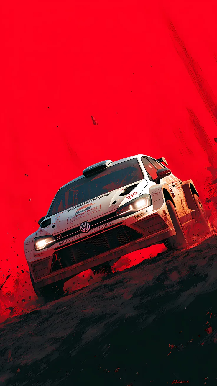 Volkswagen polo aka Golf gt drifting