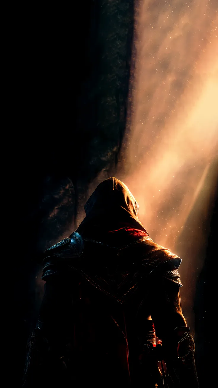 Ezio mobile wallpaper composition