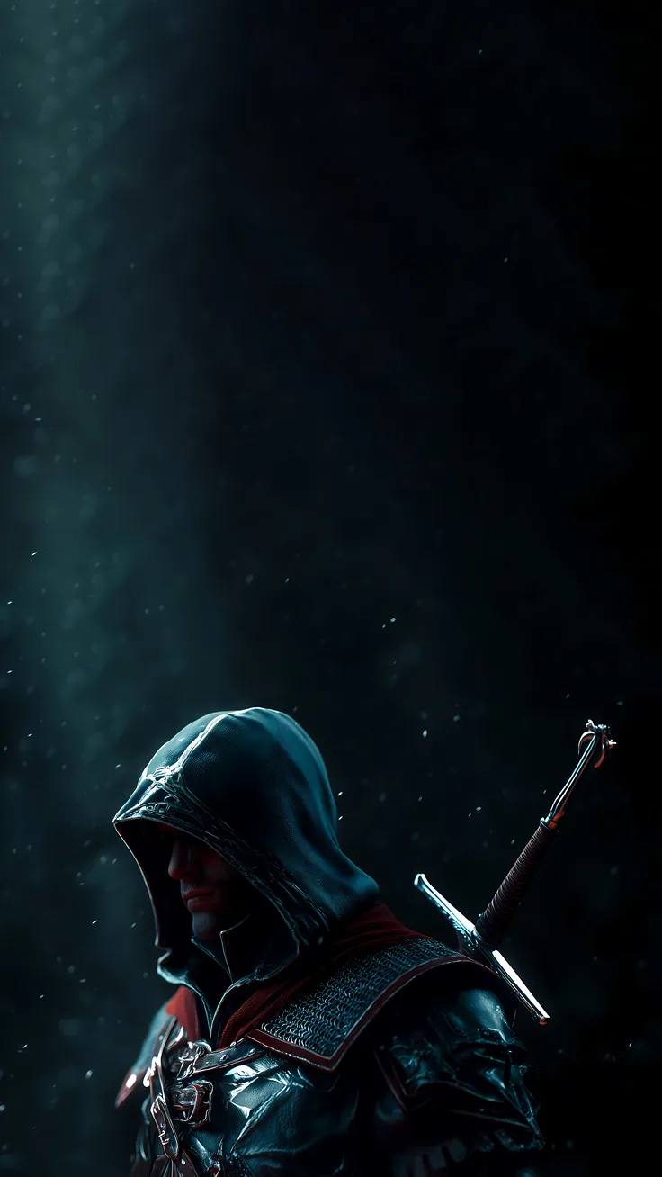 Ezio mobile wallpaper composition