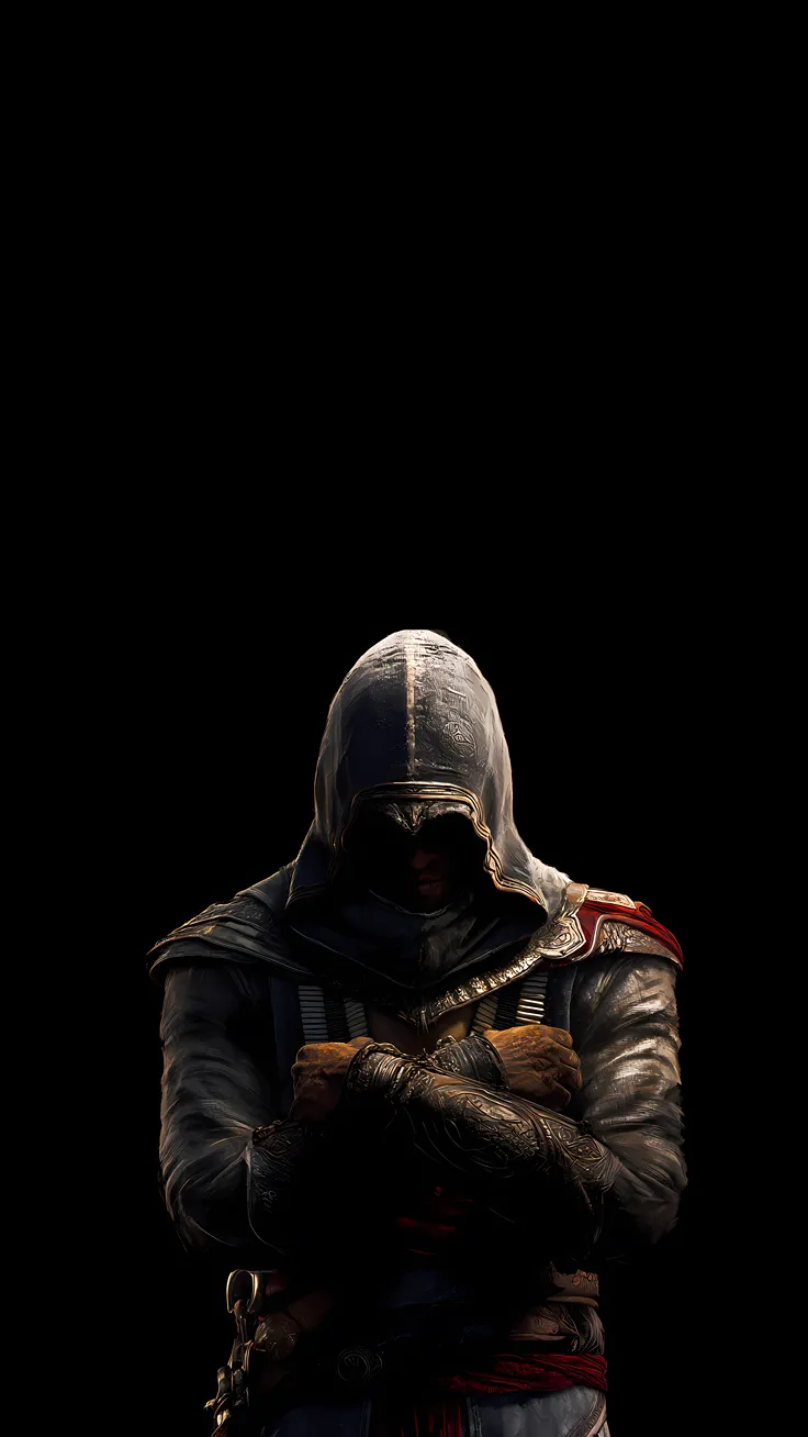 Ezio mobile wallpaper composition