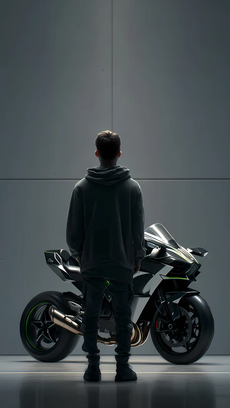 Boys dreams super bikes and cars