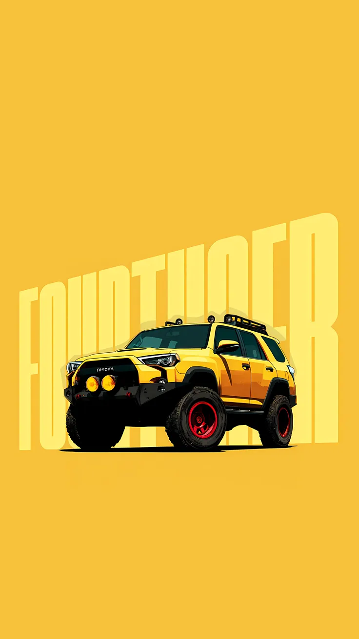 Toyota Big Boys  minimal wallpappers