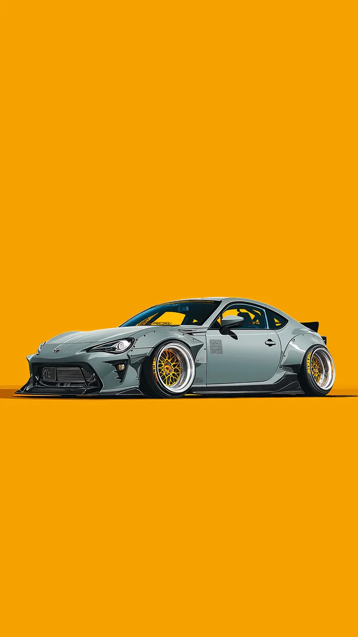 Toyota  minimal backgrounds for Iphone and android