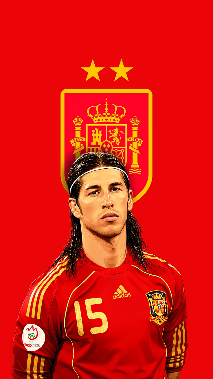 Sergio Ramos illustration