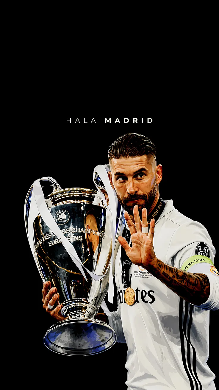 Sergio Ramos illustration