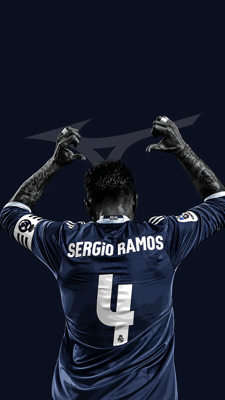 Sergio Ramos illustration