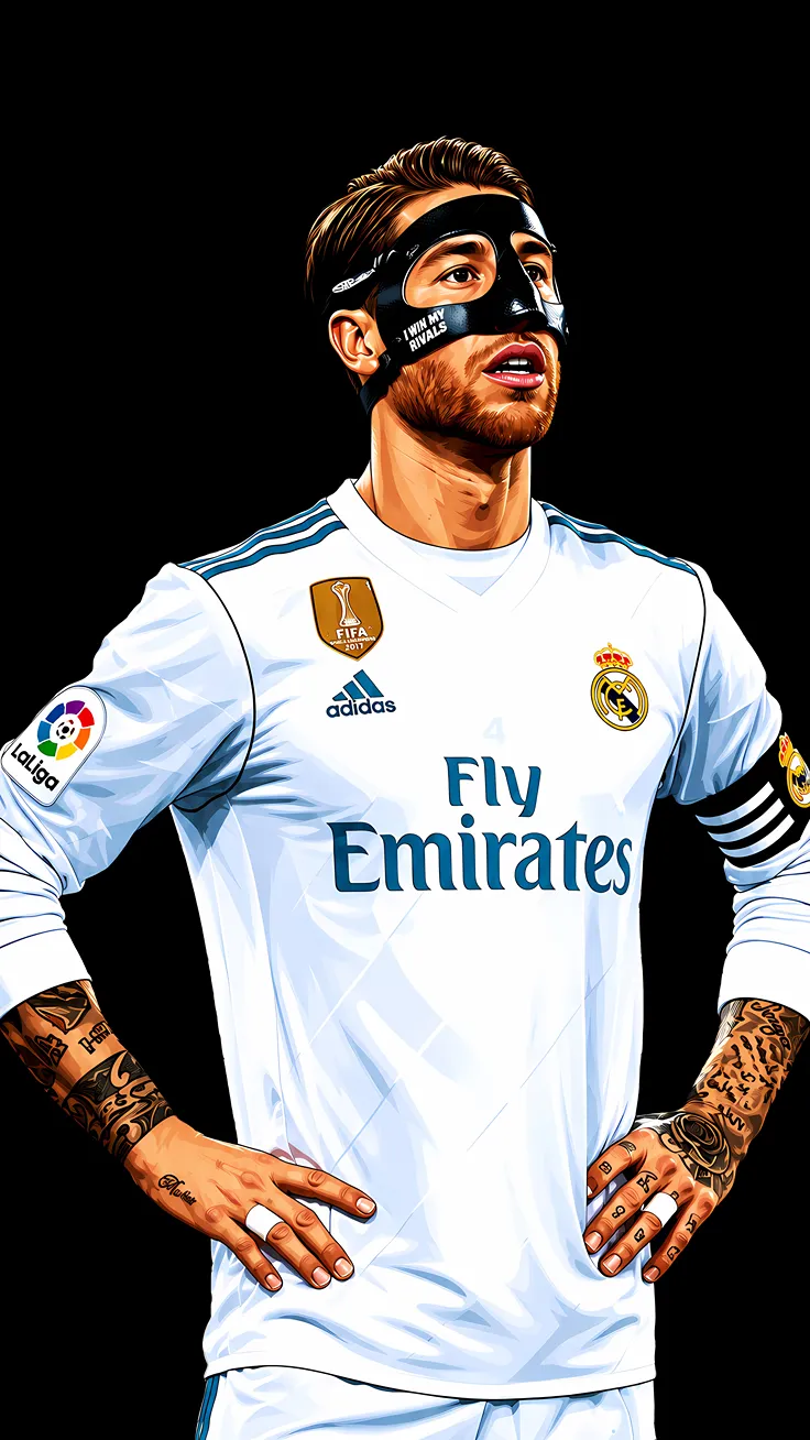 Sergio Ramos illustration