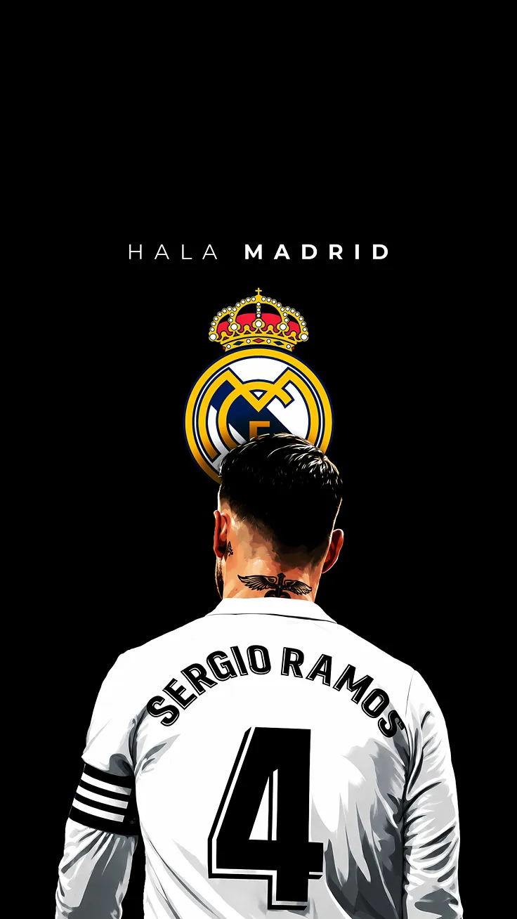 Sergio Ramos illustration