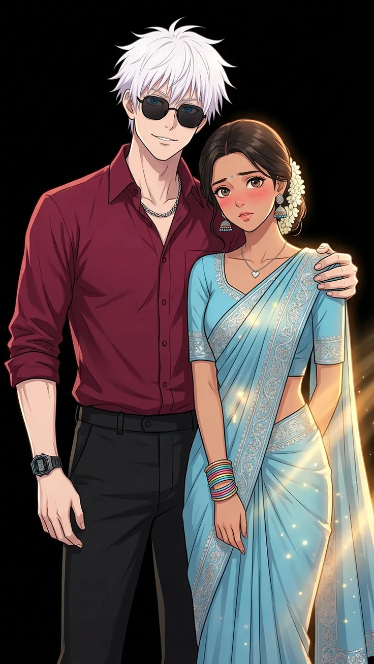 When gojo Collab ♥️ with indian girls