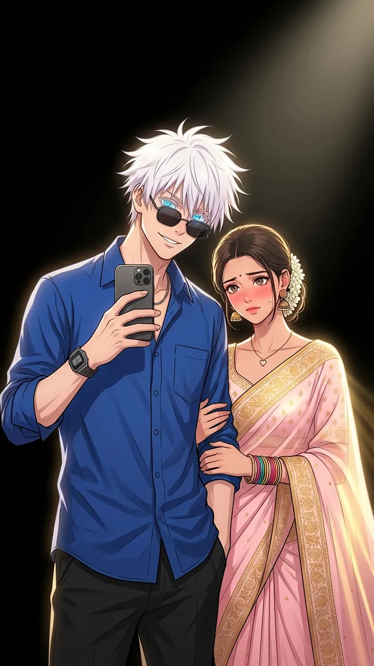 When gojo Collab ♥️ with indian girls