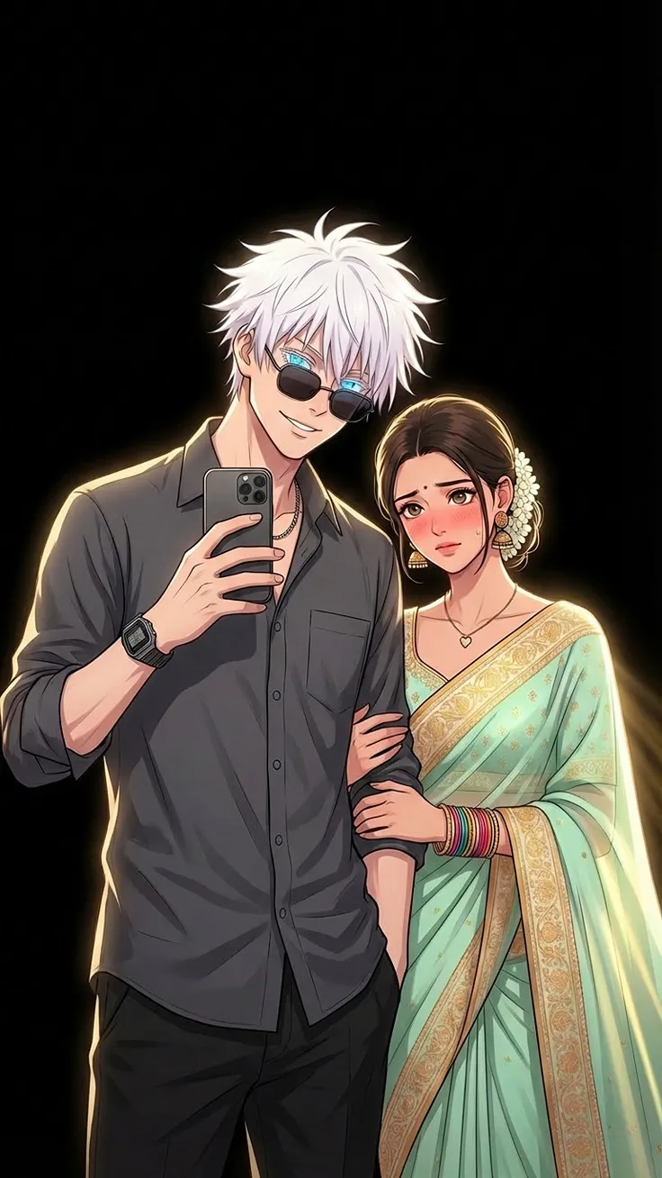 When gojo Collab ♥️ with indian girls