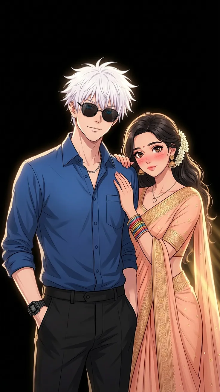 When gojo Collab ♥️ with indian girls