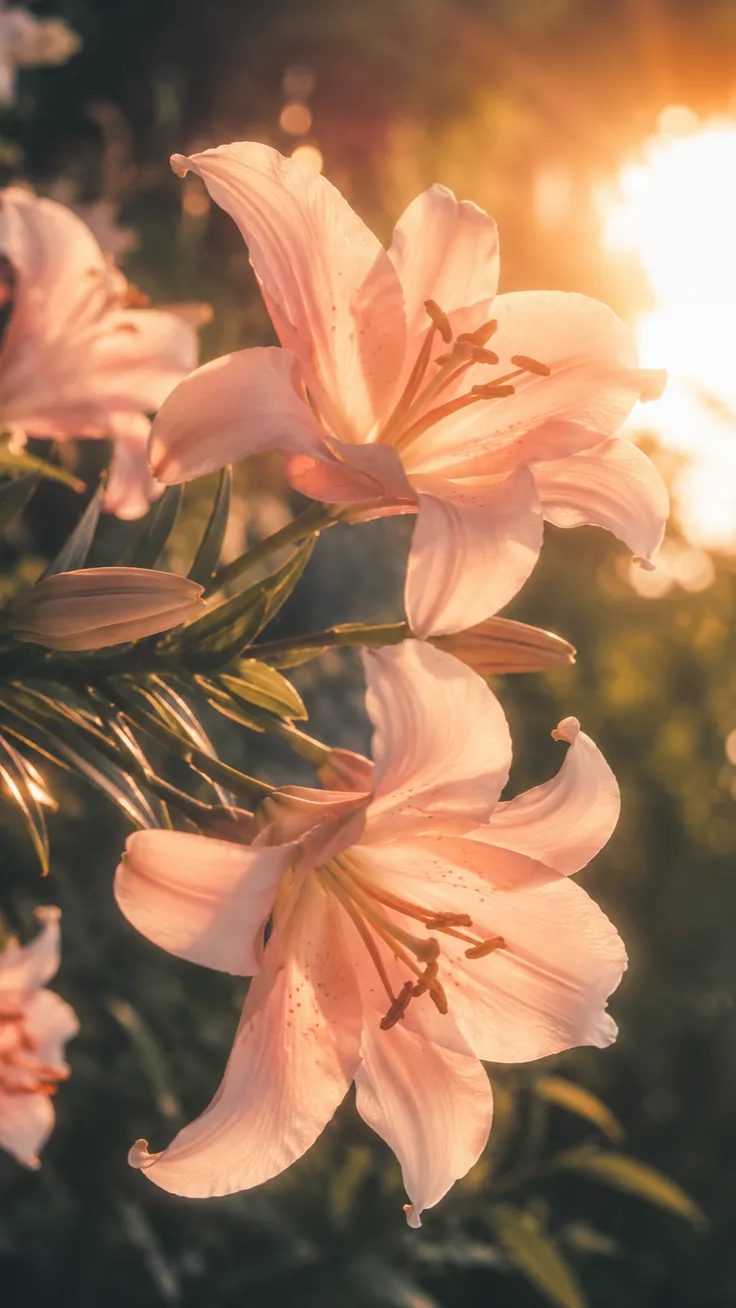 Lilies aesthetic wallpapers