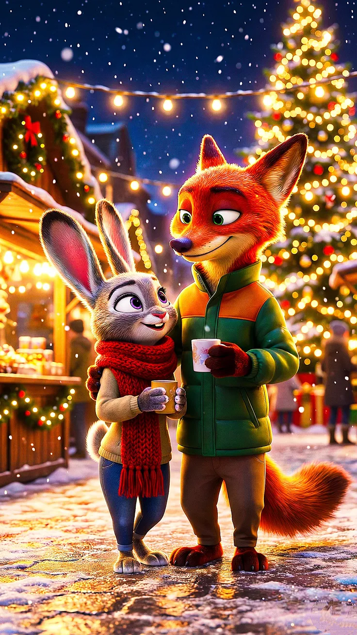 Nick & judy Zootopia 