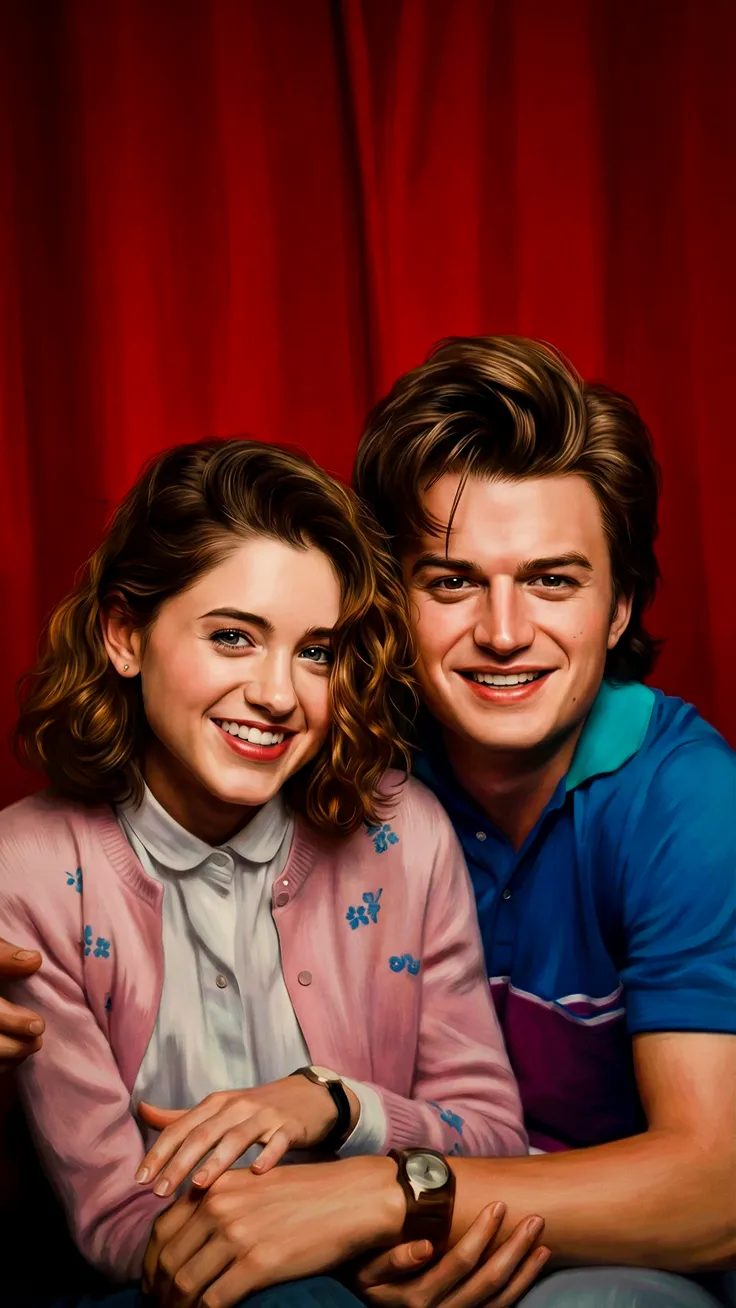 Nancy and Steve harrington 