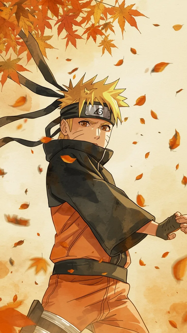 Naruto Watercolor Anime Art Wallpaper 
