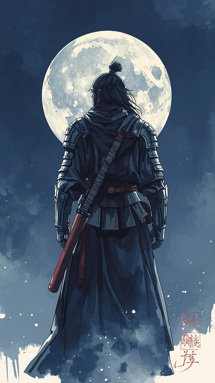 Anime Watercolor Wallpaper 