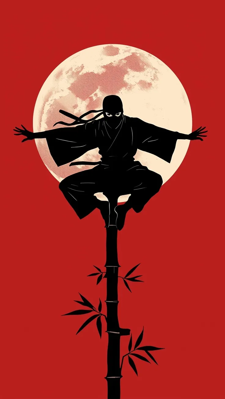 Minimalist Ninja Wallpapers