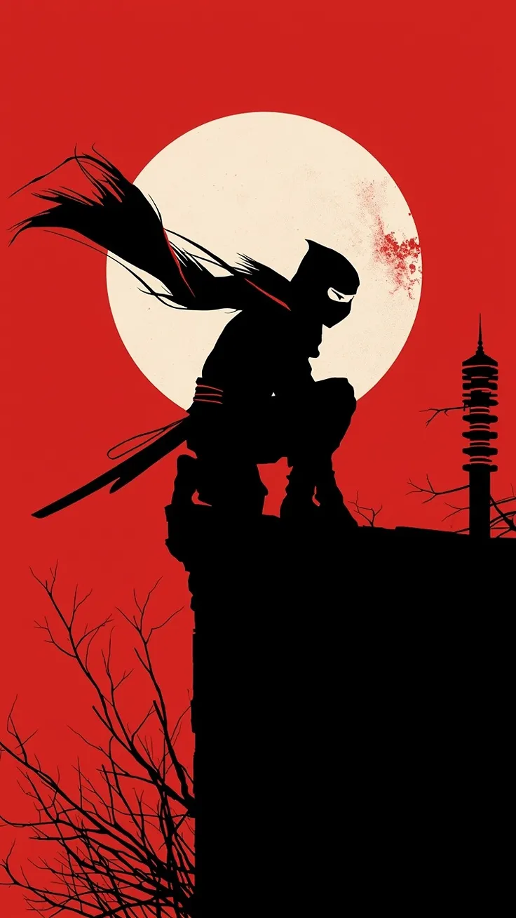 Minimalist Ninja Wallpapers
