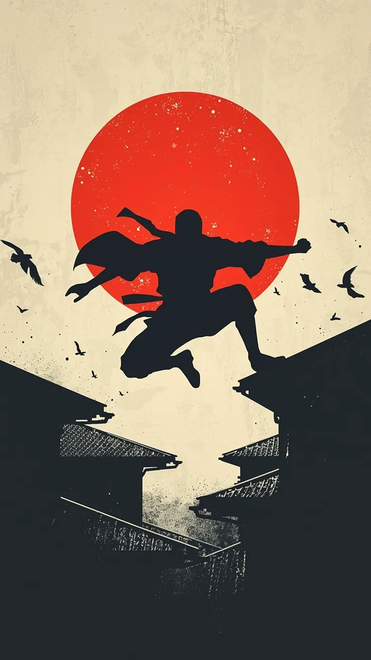 Minimalist Ninja Wallpapers