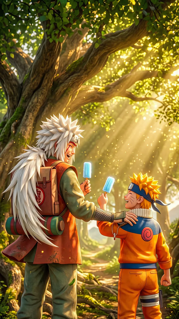 Naruto & Jiraiya Journey The Bond of Master and Student