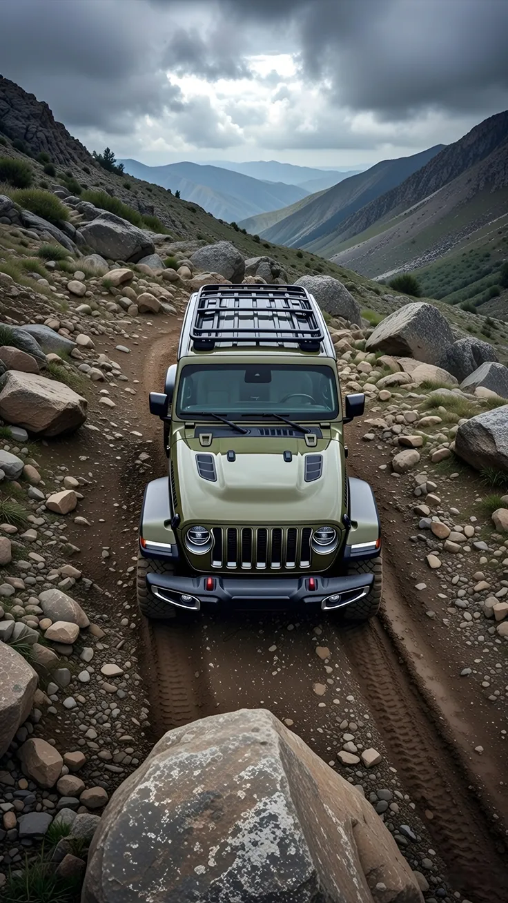 Off road Rubicon modified wallpaper HD