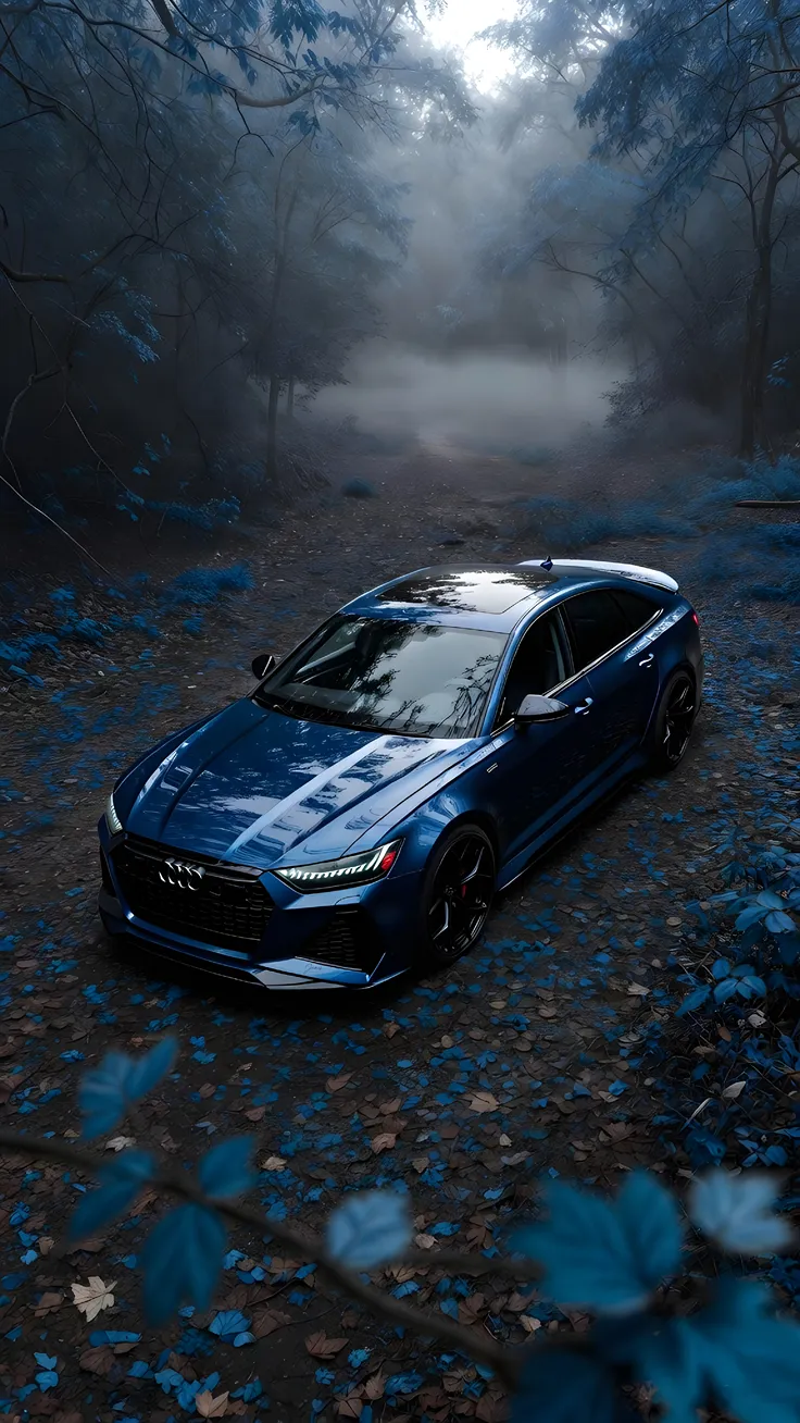 Audi 💙 Blue  forest Blue