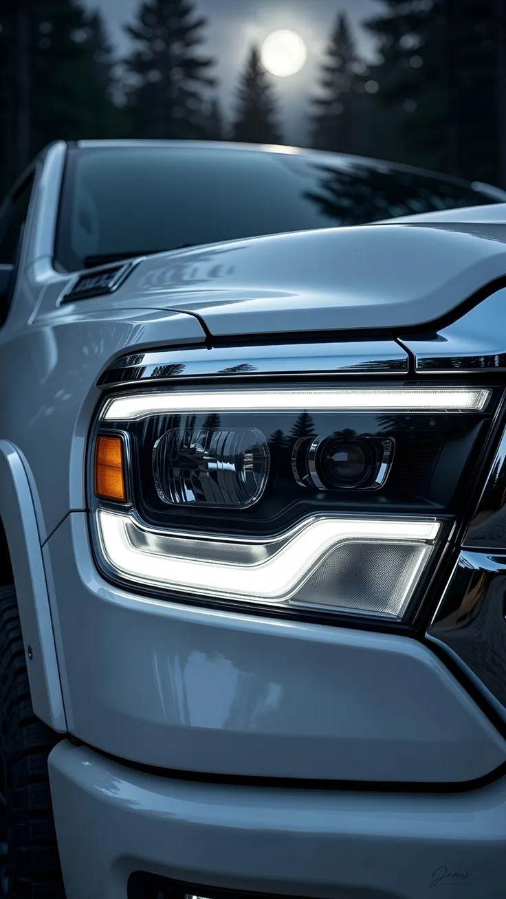 Car Ram truck forest river